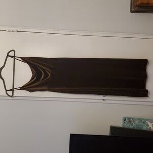 Taylor Chocolate Brown Maxi Dress